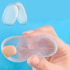 Crystal Clear Silicone Makeup Sponge for Flawless Foundation & Blending