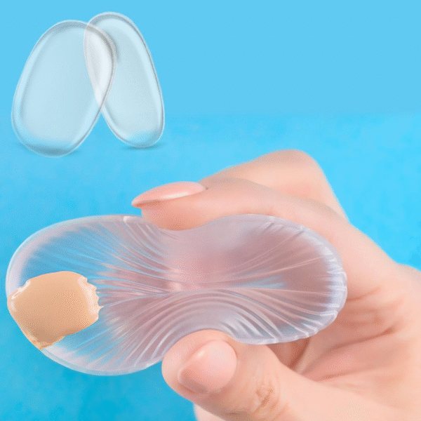 Crystal Clear Silicone Makeup Sponge for Flawless Foundation & Blending