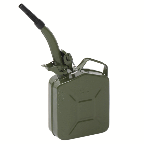 5L Army Green Oil Barrel 0.6mm with Inverted Oil Pipe – American Style Car & Caravan Free Shipping 7