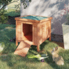 Wooden Rabbit Hutch Bunny Cage Guinea Pig House Pet Habitat Small Animals Horse & Petcare Free Shipping 23