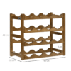 Bamboo Countertop Wine Rack 16-Bottle 4-Tier Display Shelf – Eco-friendly bamboo construction for durability – Holds 16 standard wine bottles securely – Four-tier design maximizes vertical storage – Compact countertop footprint, easy to access – Smooth rounded edges, easy assembly Home & Garden Free Shipping 25