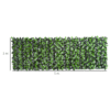 Artificial Leaf Privacy Screen Fence Panel for Garden 3m x 1m – UV Safe Garden Free Shipping 25