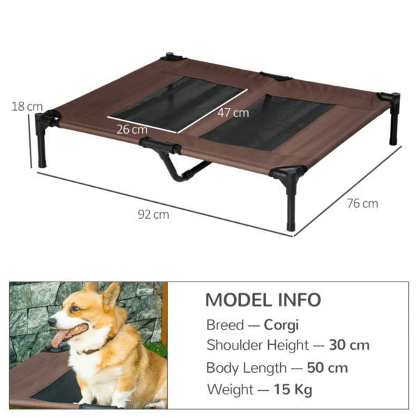 Raised Pet Bed Cot for Dogs & Cats – Elevated Hammock, Portable Waterproof Horse & Petcare Free Shipping 9