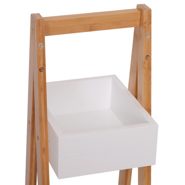 A-Shape Bamboo 3-Tier Bathroom Rack | Natural Wood, Durable & Easy-Clean Home & Garden Free Shipping 13