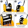 26L Mop Bucket with Wringer and Wheels – Yellow Plastic Body and Metal Handle Home & Garden Free Shipping 29