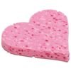 Calypso Bath Sponge Pink Heart Shaped Loofah Body Wash Shower Adult Bath Toy Fun