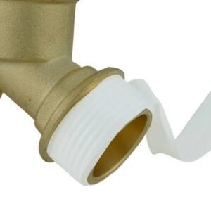 Teflon Thread Seal Tape Roll High Temperature Resistant Self Adhesive 10 m White