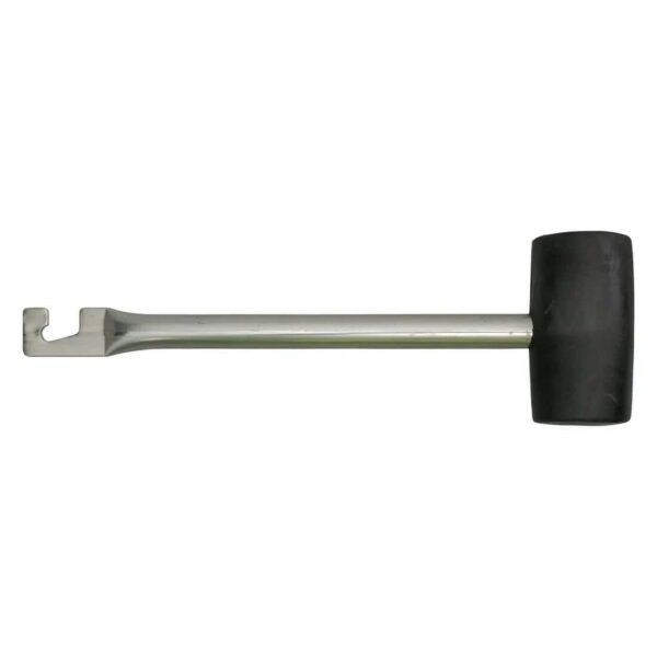 High-Impact Rubber Double-Sided Mallet Hammer with Metal Hook Great for Camping Home & Garden Free Shipping 9