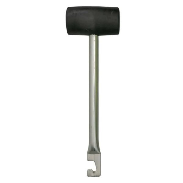 High-Impact Rubber Double-Sided Mallet Hammer with Metal Hook Great for Camping Home & Garden Free Shipping 13
