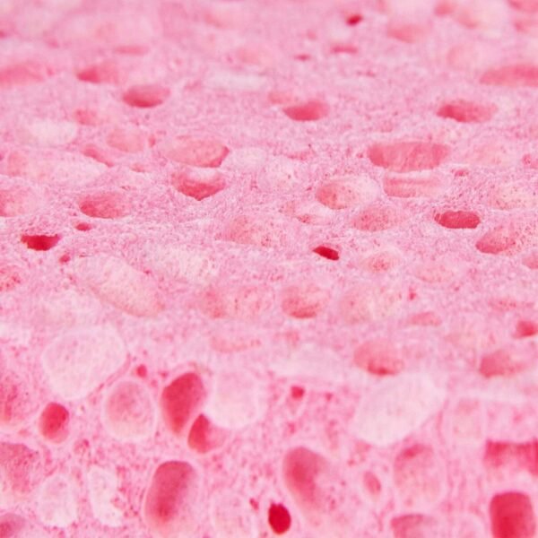 Calypso Bath Sponge Pink Heart Shaped Loofah Body Wash Shower Adult Bath Toy Fun