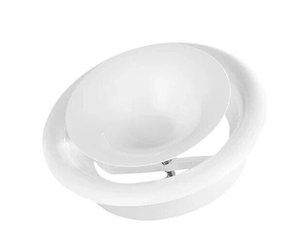 Adjustable Ceiling Air Diffuser Valve Fitting Ventilation Air Supply 100mm White Home & Garden Free Shipping 9