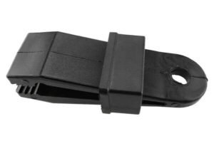 Tarp Clips Slide Type for Tarpaulin Black Plastic for Outdoor Garden Pack of 10