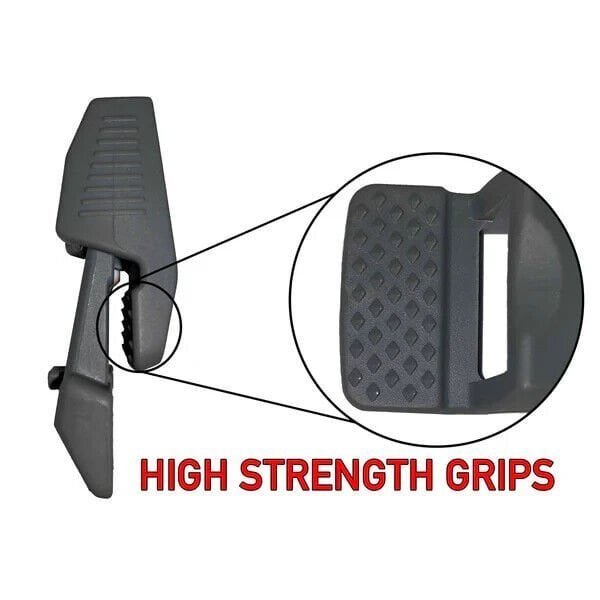 Heavy Duty Reusable Tarpaulin Clips Grey Plastic Reusable Outdoor – Pack of 10 Home & Garden Free Shipping 9