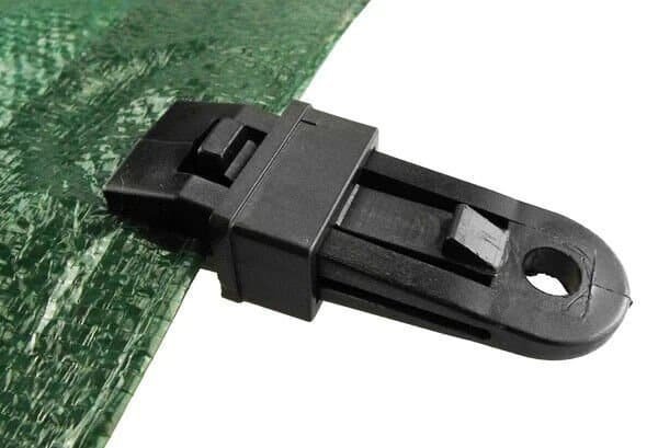 Tarp Clips Slide Type for Tarpaulin Black Plastic for Outdoor Garden Pack of 10 Garden Free Shipping 11