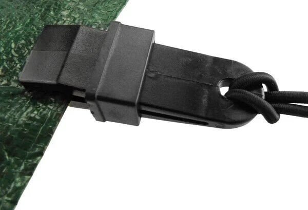 Tarp Clips Slide Type for Tarpaulin Black Plastic for Outdoor Garden Pack of 10 Garden Free Shipping 13