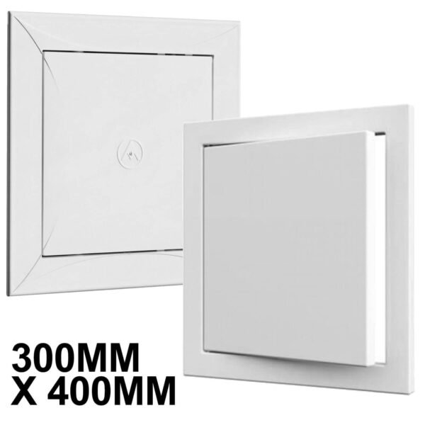 White PP Access Panel Door 300mm x 400mm Wall & Ceiling Inspection Hatch Cover Home & Garden Free Shipping 5