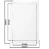 White PP Access Panel Door 300mm x 400mm Wall & Ceiling Inspection Hatch Cover Home & Garden Free Shipping 51