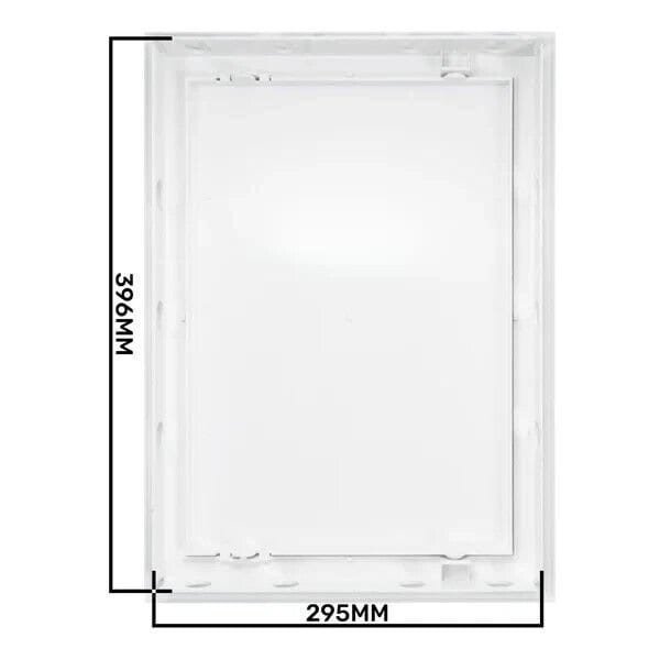 White PP Access Panel Door 300mm x 400mm Wall & Ceiling Inspection Hatch Cover Home & Garden Free Shipping 25