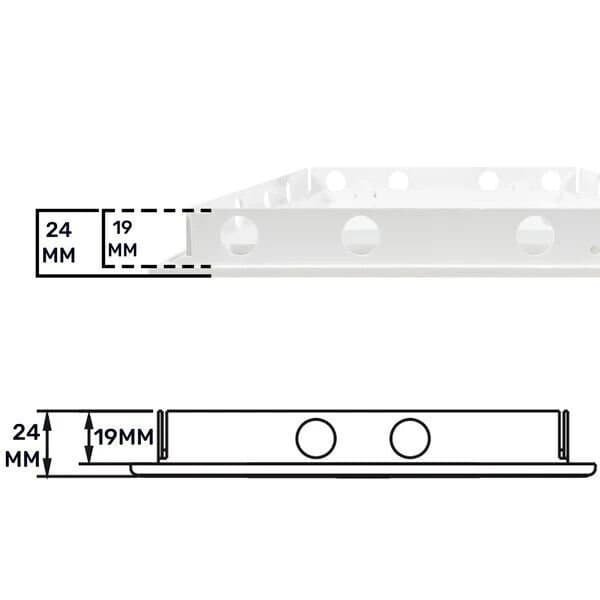 White PP Access Panel Door 300mm x 400mm Wall & Ceiling Inspection Hatch Cover Home & Garden Free Shipping 27