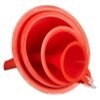 4 Pieces Multi-Function Funnel Set Red Plastic 5 cm, 8 cm, 10 cm, 12 cm Durable Car & Caravan Free Shipping 29