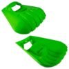 Garden Cleaning Scoops Leaf Grabber Large Green Plastic Hand Held Grabs Gather Garden Free Shipping 31