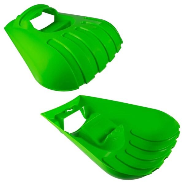 Garden Cleaning Scoops Leaf Grabber Large Green Plastic Hand Held Grabs Gather Garden Free Shipping 5