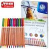 12 Premium Colouring Pencils Set Tin Assorted Colours Adult Artist Crayons Gift Arts & Crafts Supplies Free Shipping 29