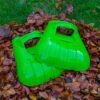 Garden Cleaning Scoops Leaf Grabber Large Green Plastic Hand Held Grabs Gather Garden Free Shipping 47