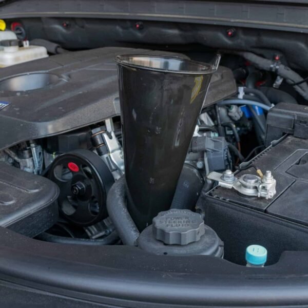 Heavy Duty Long Neck Plastic Car Funnel Petrol Diesel Wash Car Oil Fuel Portable