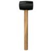 Rubber Mallet Hammer with Soft Grip Wooden Handle DIY Camping Building Tiling Home & Garden Free Shipping 23