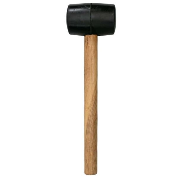 Rubber Mallet Hammer with Soft Grip Wooden Handle DIY Camping Building Tiling Home & Garden Free Shipping 7