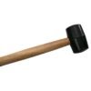 Rubber Mallet Hammer with Soft Grip Wooden Handle DIY Camping Building Tiling Home & Garden Free Shipping 29
