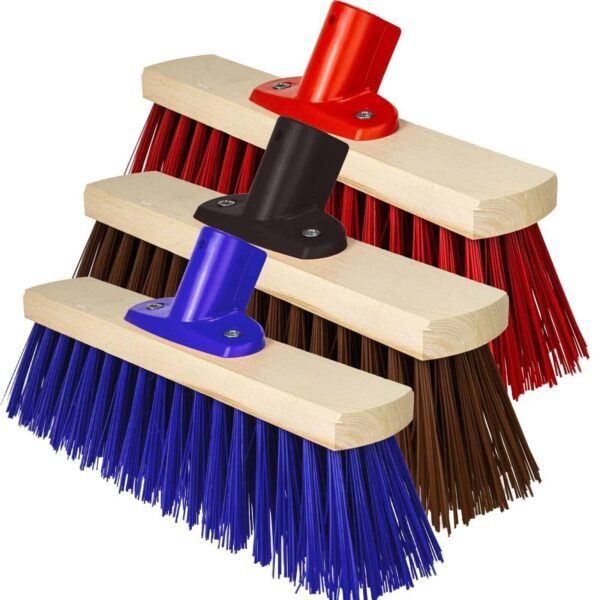Broom Head Stiff Bristle Garden Brush Heavy Duty Outdoor Yard Floor Sweeping Cleaning Supplies Free Shipping 5