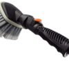 Car Wheel Cleaning Brush Round Wet Wash Quick Connect to Hose Pipe On/Off Switch Car & Caravan Free Shipping 17
