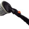 Car Wheel Cleaning Brush Round Wet Wash Quick Connect to Hose Pipe On/Off Switch Car & Caravan Free Shipping 21