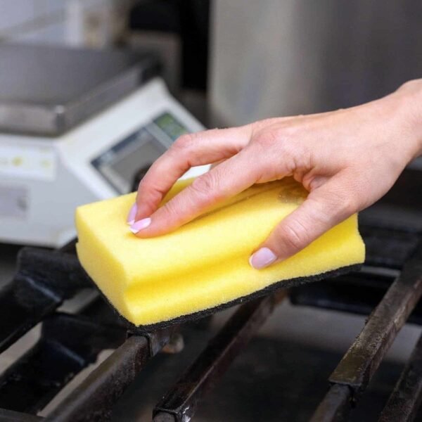 Spontex Washing Up Sponge Scourer Non Scratch Scouring Pads Catering Pack of 5