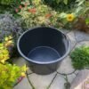 Mortar Mixing Tub Container 45L 65L 90L Garden Construction Building Plastering