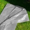 Grey S-Grade Waterproof Heavy-Duty Multipurpose Camping Tarpaulin Size 4m x 5m Garden Free Shipping 39