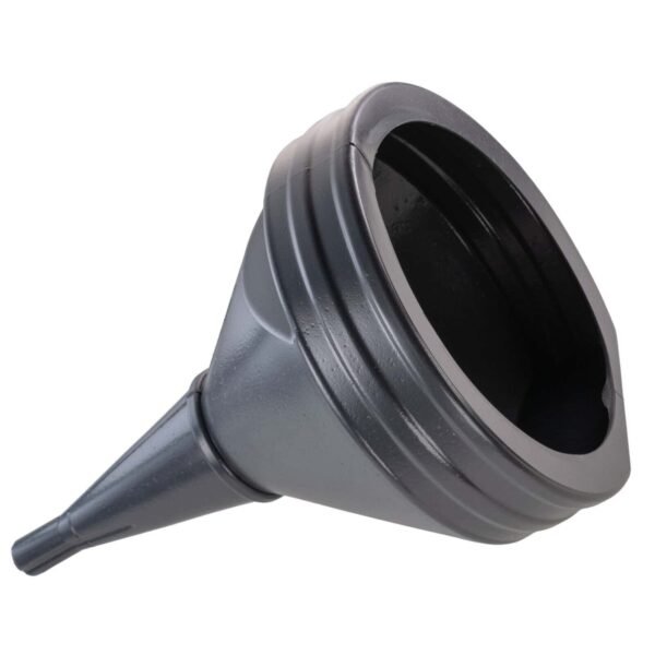 Heavy Duty Large Fuel Funnel Straight/Angled Plastic Garage Petrol Oil Diesel