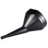 Heavy Duty Large Fuel Funnel Straight/Angled Plastic Garage Petrol Oil Diesel