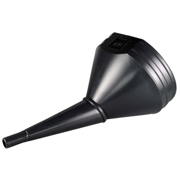 Heavy Duty Large Fuel Funnel Straight/Angled Plastic Garage Petrol Oil Diesel