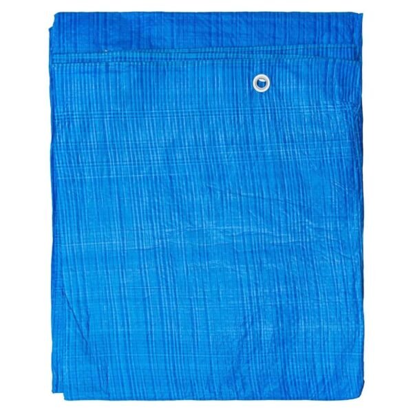 Heavy-Duty Waterproof Tarpaulin – 1m x 1m Blue Camping Tarp, Multipurpose (50 GSM) New Arrivals Free Shipping 7
