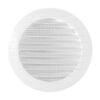 Plastic Louvre Round Air Vent Cover White with Fly Mesh Fly Screen Duct Cover Home & Garden Free Shipping 29