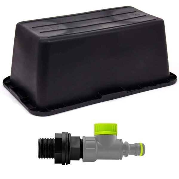 Mortar Mixing Tub Container LARGE Garden Construction Plastering W/ Drain Plug