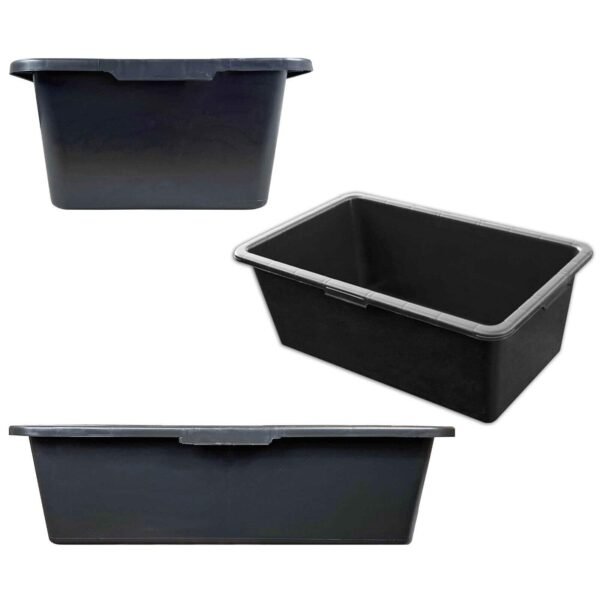 Mortar Mixing Tub Container LARGE Garden Construction Plastering W/ Drain Plug