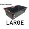 90 Litre Strong Mortar Mixing Container Robust Plasterers Builders Dog Bathtub Home & Garden Free Shipping 25