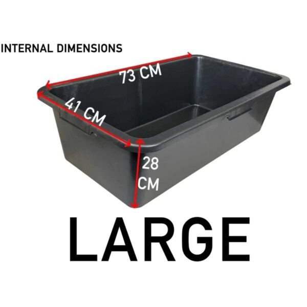 90 Litre Strong Mortar Mixing Container Robust Plasterers Builders Dog Bathtub Home & Garden Free Shipping 11