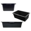 90 Litre Strong Mortar Mixing Container Robust Plasterers Builders Dog Bathtub Home & Garden Free Shipping 31
