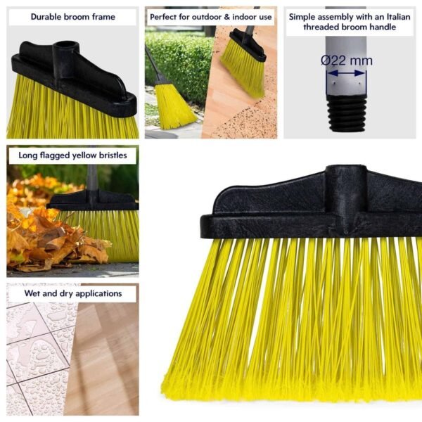 Patio Broom Head Brush Soft Bristle Outdoor Indoor Sweeping Garden Yard Kitchen Cleaning Supplies Free Shipping 17