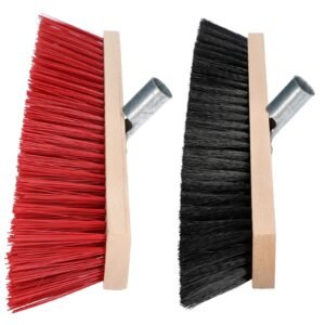 Broom Head Yard Brush Stiff Soft Bristle Heavy Duty Outdoor Garden Sweeping 16"